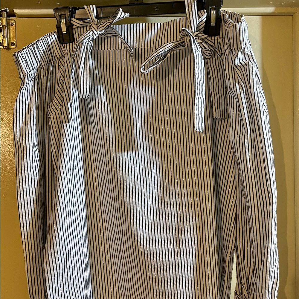 Michael Kors off the shoulder with Tie Straps